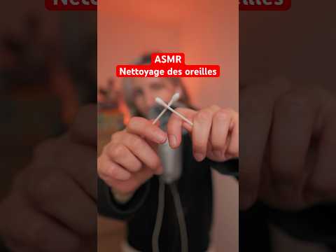 ASMR Nettoyage des oreilles #asmr #shorts