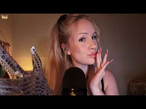 ASMR Kisses, "Michael Jackson" gloves, & soft affirmations 💋🧤