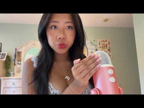 asmr // super up-close inaudible whispering ⋆˚࿔