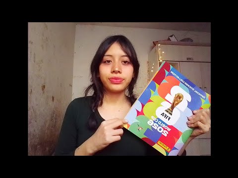 Asmr casero ¿Completo el álbum del mundial Panini 2026? ✨⚽