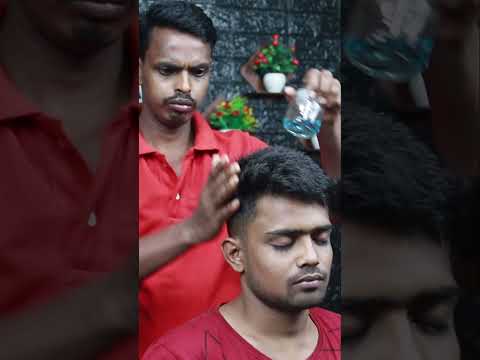 Strong Wrist Barber Doing Heavy Pressure Back Body Massage ASMR #shorts
