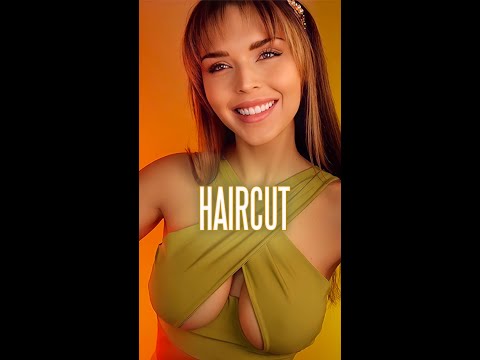 Sleep-Inducing ASMR Haircut  #asmr #shorts