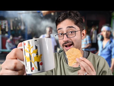 ASMR Chai ki Tapri with Friend ROLEPLAY (खोके वाली चाय) ☕ Soft Whisper, Drinking Sound