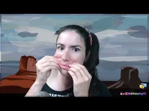 ASMR - Cheek Pulling