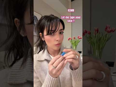 Lofi ASMR. Let me tape your face. Whispering. Soft spoken. Hand movements. Tapping. ￼