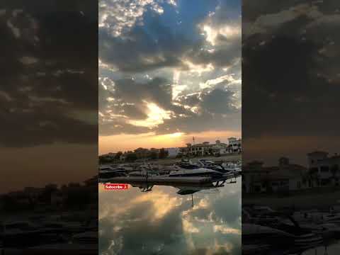 Most beautiful sunset 🌅😱 #shorts #dubai #sunset
