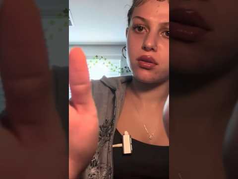 your face is plastic?? #asmr #tingles #fypシ #relax #tappingasmr #plastic sounds