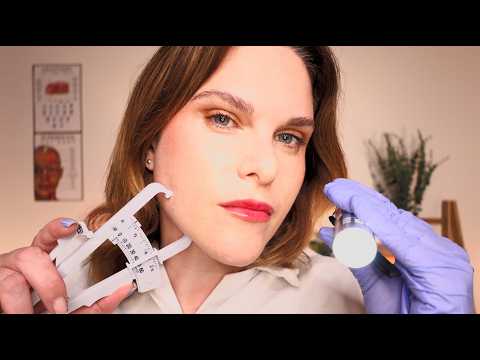 ASMR Detailed Skin Examination | Close Up Skin Analysis