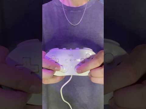 Wii pro controller ASMR sounds  #asmr