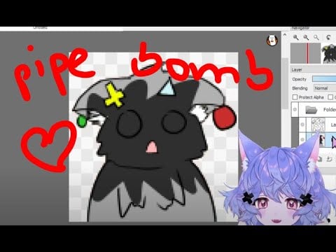 [Drawing] Animated Twitch Emote: Boom