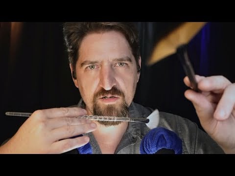 ASMR for EXPERTS ONLY 🫨 Brushing on Sensitive Mics