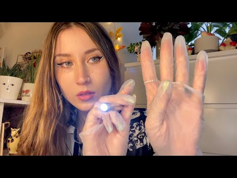 asmr | fast cranial nerve exam