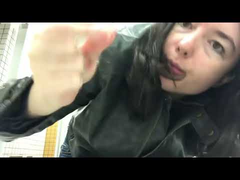 quick chaotic ASMR in the bathroom before my phone dies
