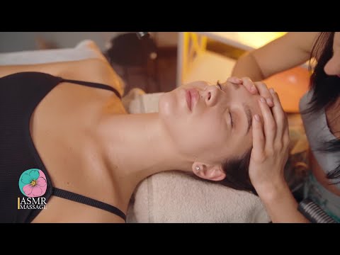 Elegant ASMR Massage on the Table by Anna