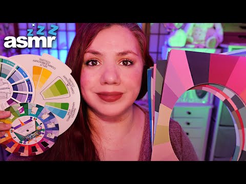 ASMR MAKEUP Color ANALYSIS ROLEPLAY for Winter