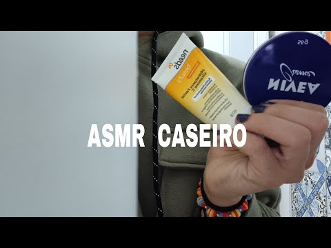 Primeiro vídeo do canal (sons de produtos de skin care)