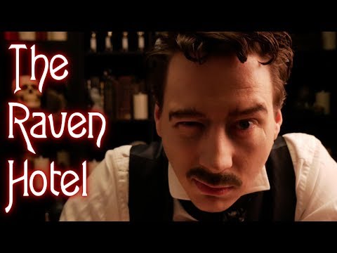 🛎️ ASMR Raven Hotel Check In - Poe - Altered Carbon Roleplay 🛎️