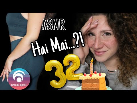 ASMR ita •🎂 Happy Birthday to Me🎂rispondo ai vostri *HAI MAI..?!* + 🧁EATING sounds + 💗OCEANS APART 💗