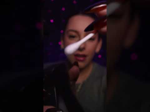 A-Z ASMR Open your eyes. There is something in your eye!