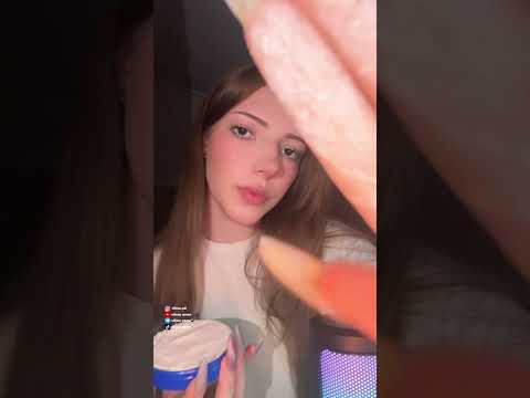 ASMR NIVEA CREAM #asmr #асмр #tingles #nivea
