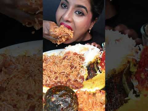 Eating Spicy Bengali Food,Baingan Bharta,Aloo Ka Bharta,Dal Tadka,Achari Gobi ASMR Eating Mukbang