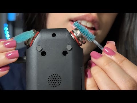 ASMR- OS SONS MAIS GOSTOSOS E SATISFATÓRIOS COM O TASCAM! 