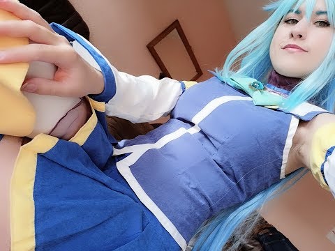 Konosuba ASMR Compilation l mouth / eating  sounds l whispering l Bubblegum Kitty Cosplay ASMR