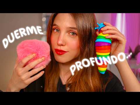 ASMR para DORMIR PROFUNDAMENTE en 20 MINUTOS 🌙💆🏼‍♀️ (Los sonidos más relajantes)