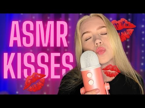 ASMR kisses 💋 | #asmrminuha #asmr 