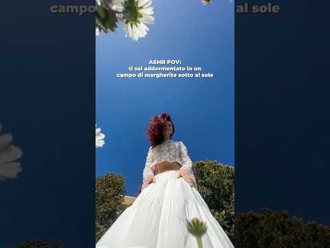 ASMR POV: ti sei addormentato in un campo di margherite 🌼
