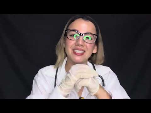 ASMR DOCTORA ANTIPÁTICA TE ATIENDE (adivina donde trabajo)