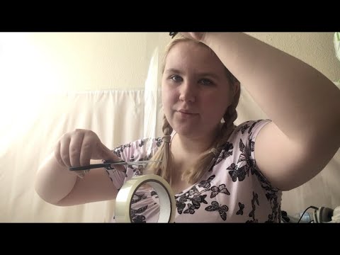 REQUESTED ASMR Sticky Tapping | ASMR Sticky Tape