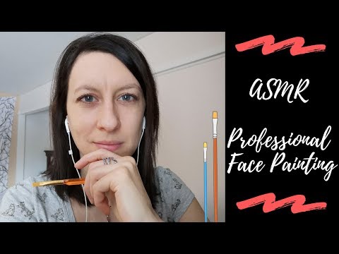 ASMR 30 mins Professional Face Painting | Maquillage Professionnel