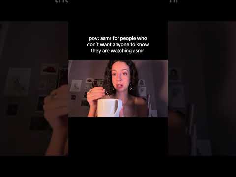 ASMR for people who don’t want anyone to know they watch ASMR #asmr