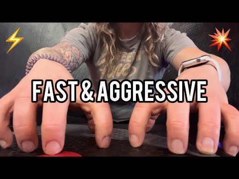 ASMR FAST & AGGRESSIVE💥 RANDOM LOFI TRIGGERS