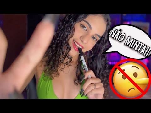 ASMR | FAZENDO PERGUNTAS SOBRE A SUA PERSONALIDADE! 👾