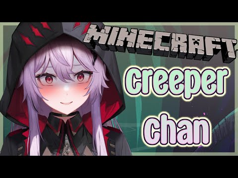 【Minecraft】Creeper can't get me if I creep first!