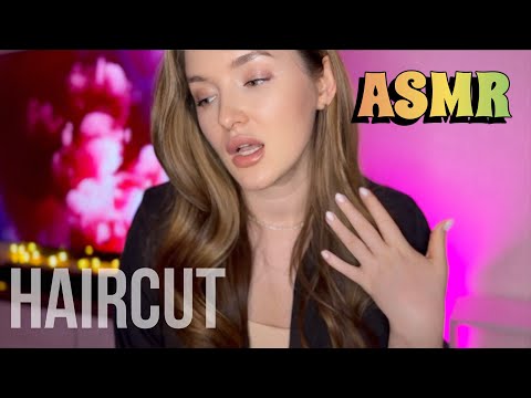 АСМР Усыпляющая стрижка в салоне красоты / АСМР Мытье головы / ASMR Relaxing Haircut / Hair washing