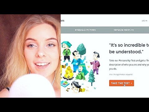 Asmr 16 personalities test l Whispered