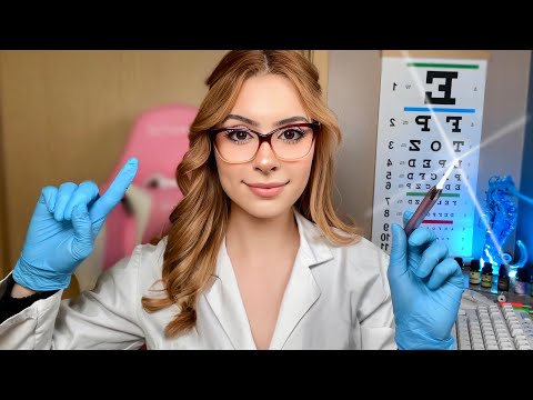 ASMR The MOST Detailed Cranial Nerve Exam YOU'VE SEEN 👩‍⚕️ Doctor Roleplay Ear, Eye & Hearing Test