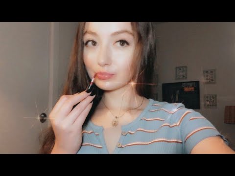 ASMR Lip Gloss Application (mouth sounds)