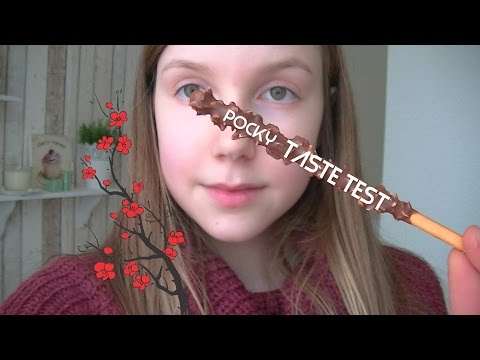 ASMR: POCKY taste test~soft spoken