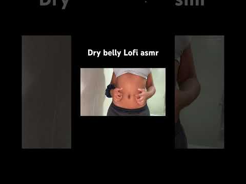 Lofi asmr dry belly #asmr #lofi