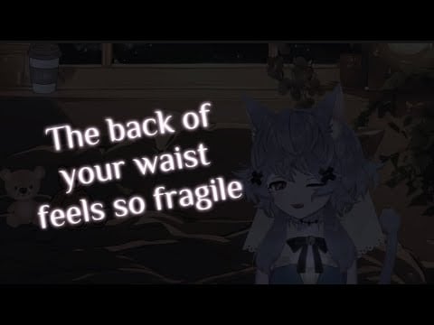 “ASMR” Roleplay: Hidden from Friends, Your Sister Sits on You in Bed then Shakily Breathes to Sleep