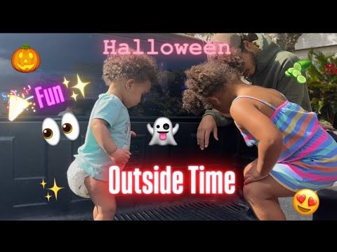 Vlog #284 - Outside Time & Halloween! 🎃 ☀️