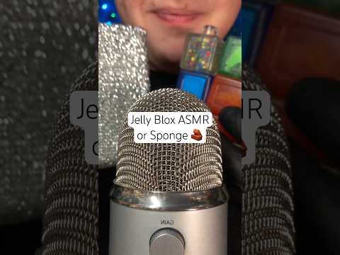Jelly Blox or Sponge?! 🧱🤯 #asmr