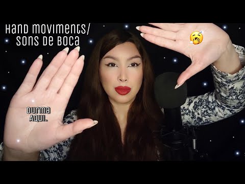 asmr sons de boca com hand moviments.Duvido você não dormir.