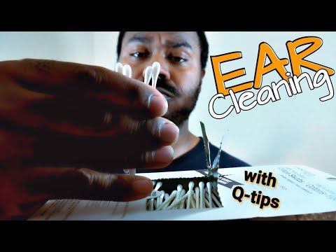 👂 ASMR Ear Cleaning Role Play "Bad Hearing" Ear Wax Removal with Q-tips (Binaural)