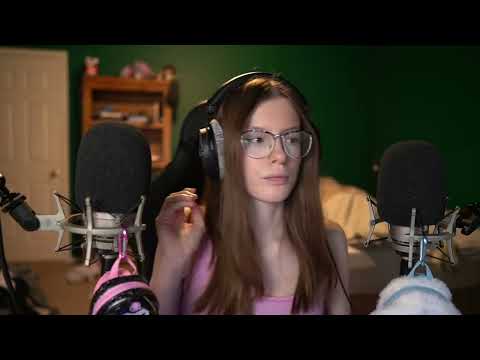 Left to Right ASMR with 3 different mics!