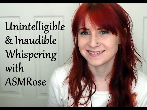 Inaudible/Unintelligible Whispering. ASMR